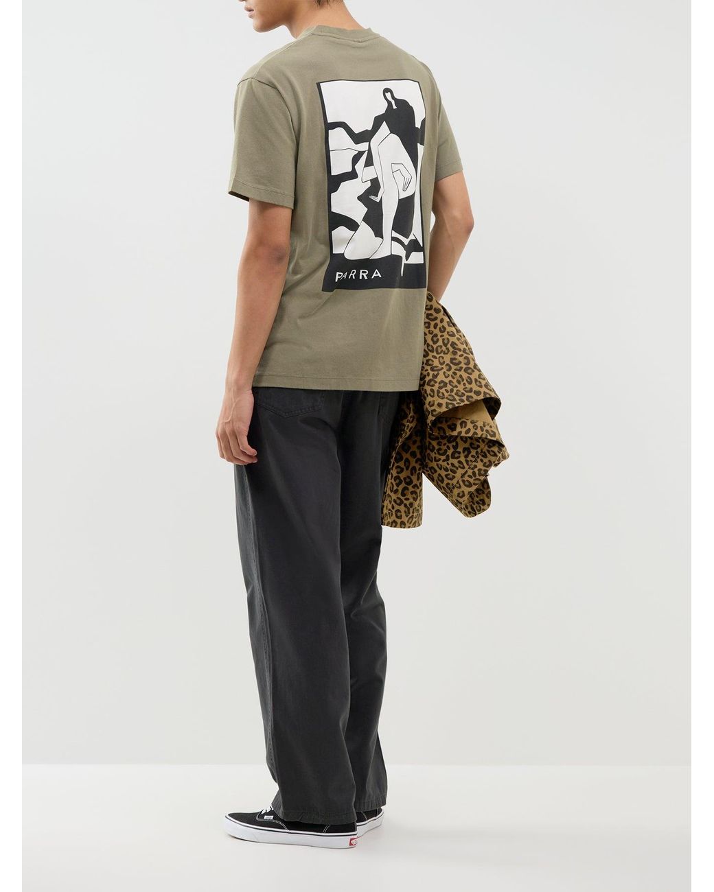 by Parra Green Waiting For You T-Shirt for men