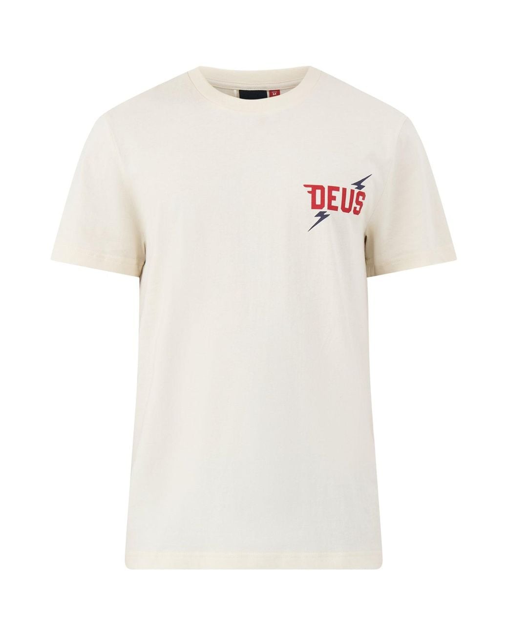 DEUS White Global Spark Recycled Blend T-Shirt for men