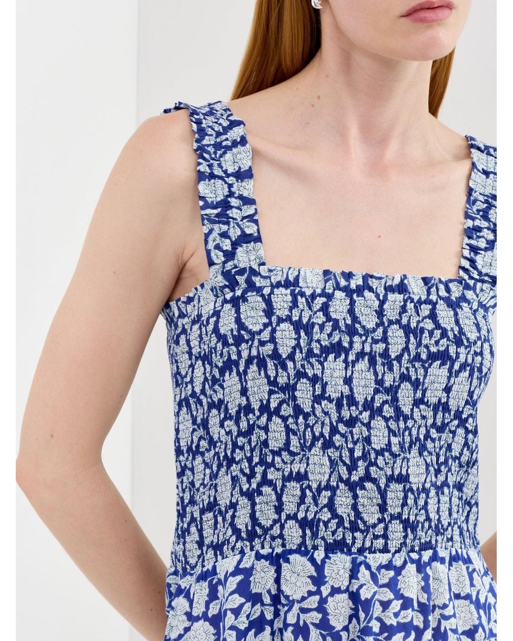Aspiga Blue Rhianna Organic Maxi Dress