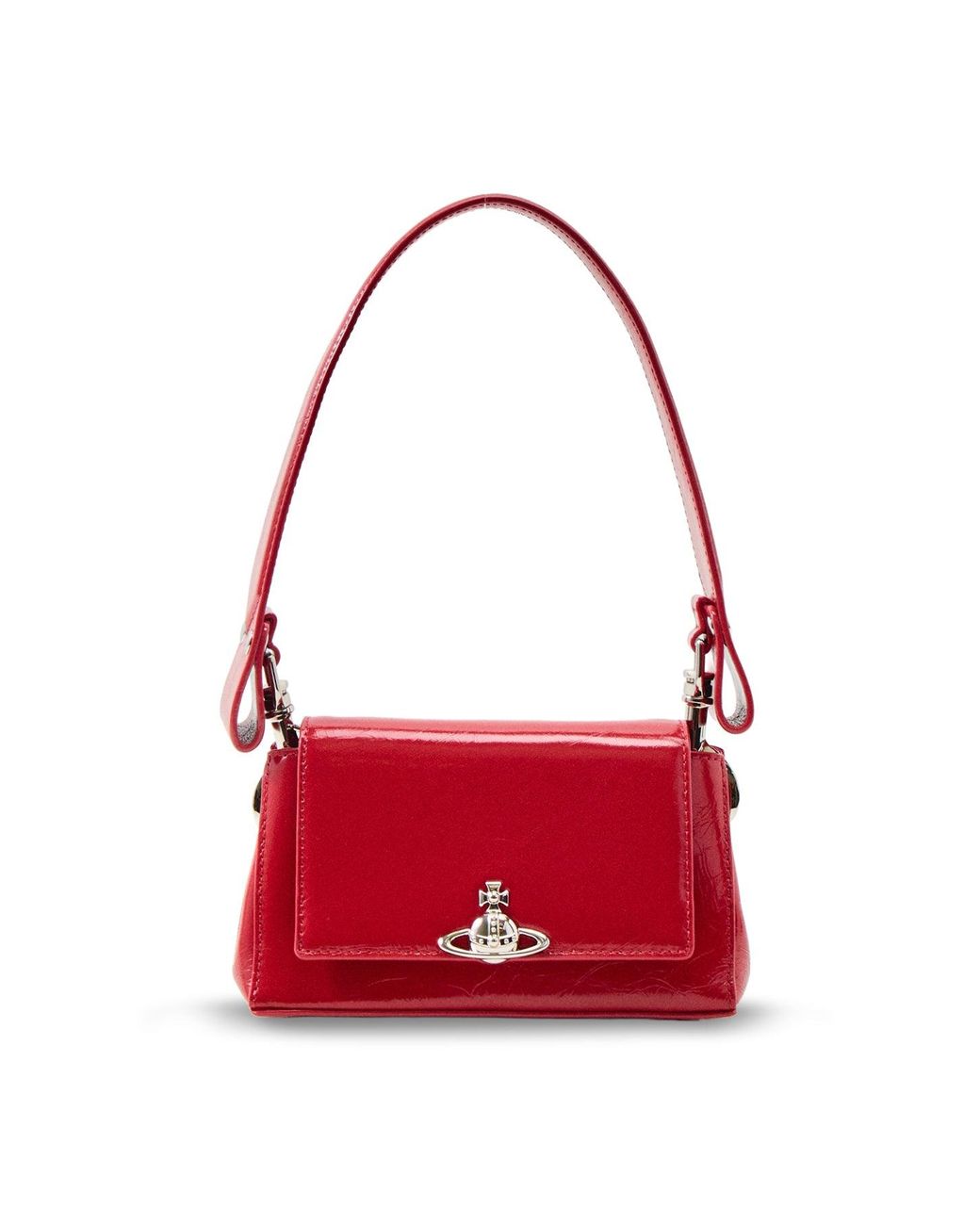 Vivienne Westwood Red Hazel Small Calf Handbag