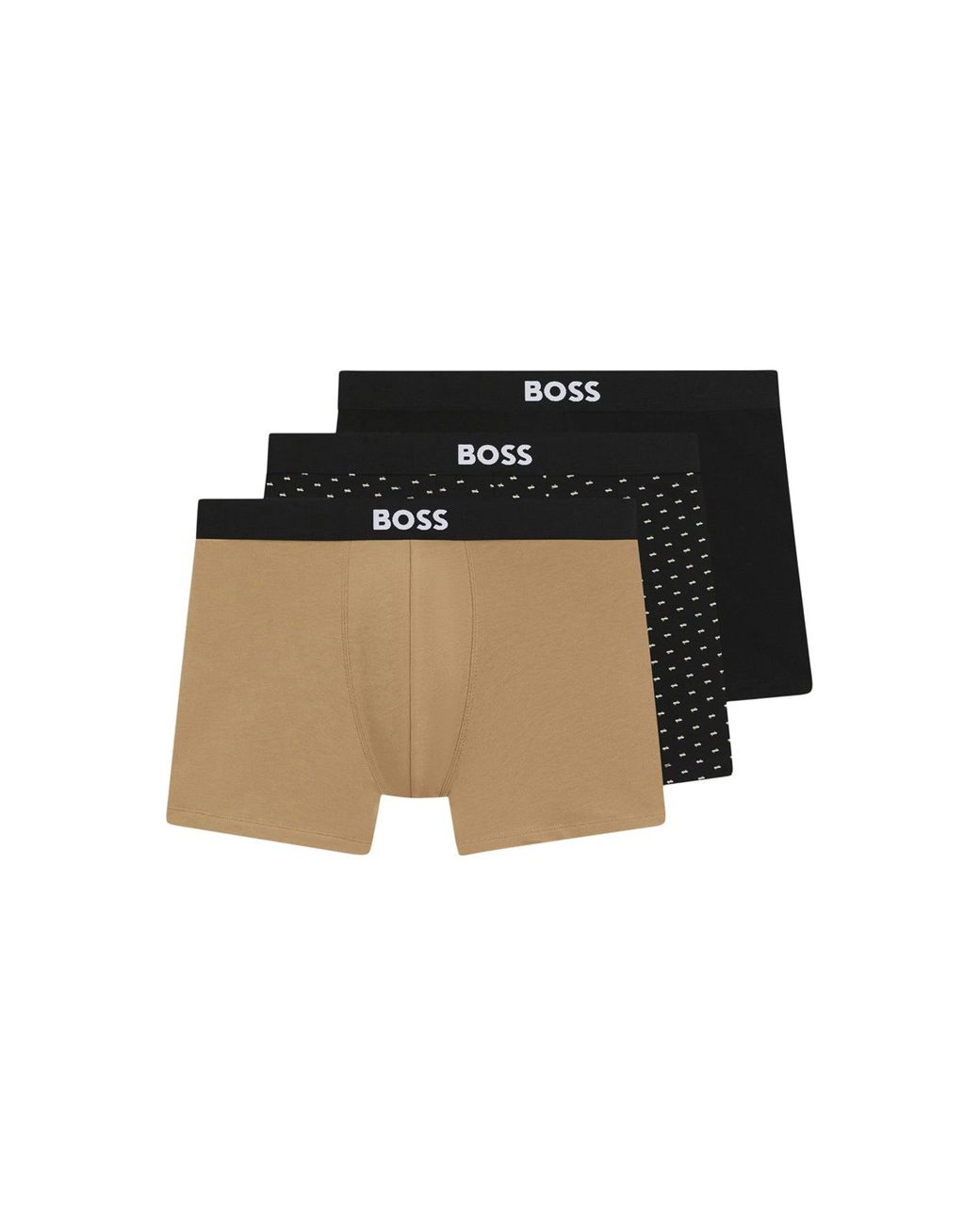 Boss Black One Three Pack Boxer Briefs for men