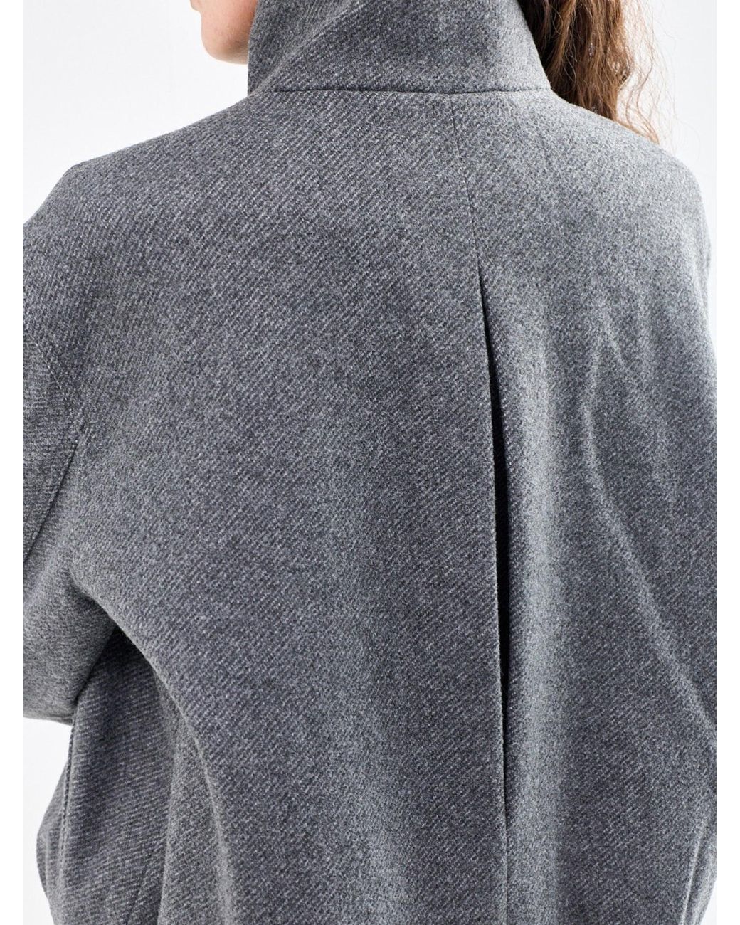 ONLY Gray High Collar Bomber Jacket