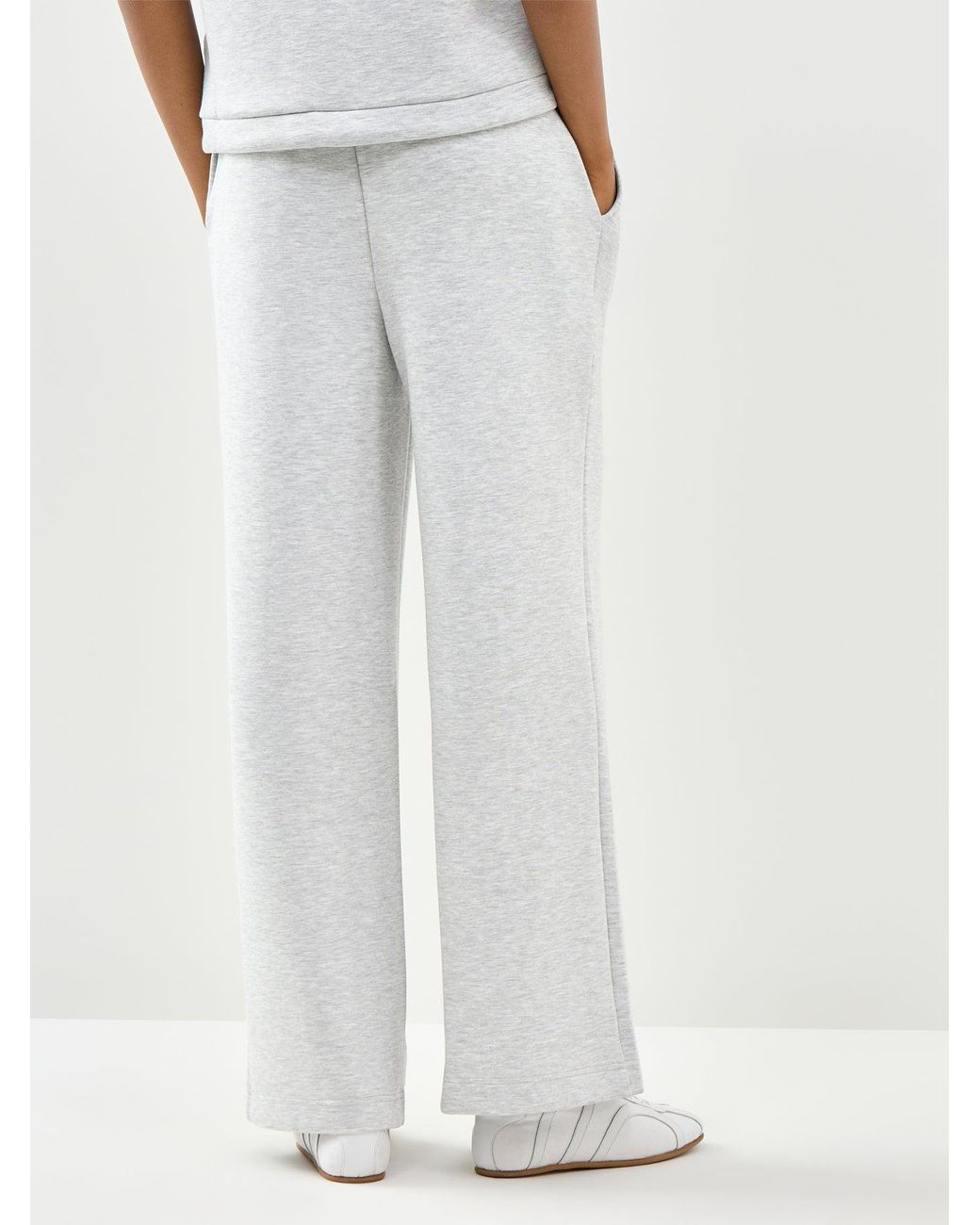 Varley Gray The Wide Leg Pant 30