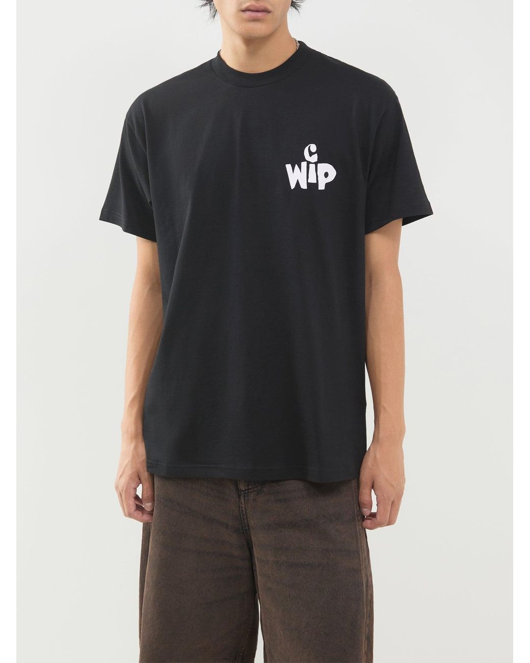 Carhartt Black Organic Cutout T-Shirt for men