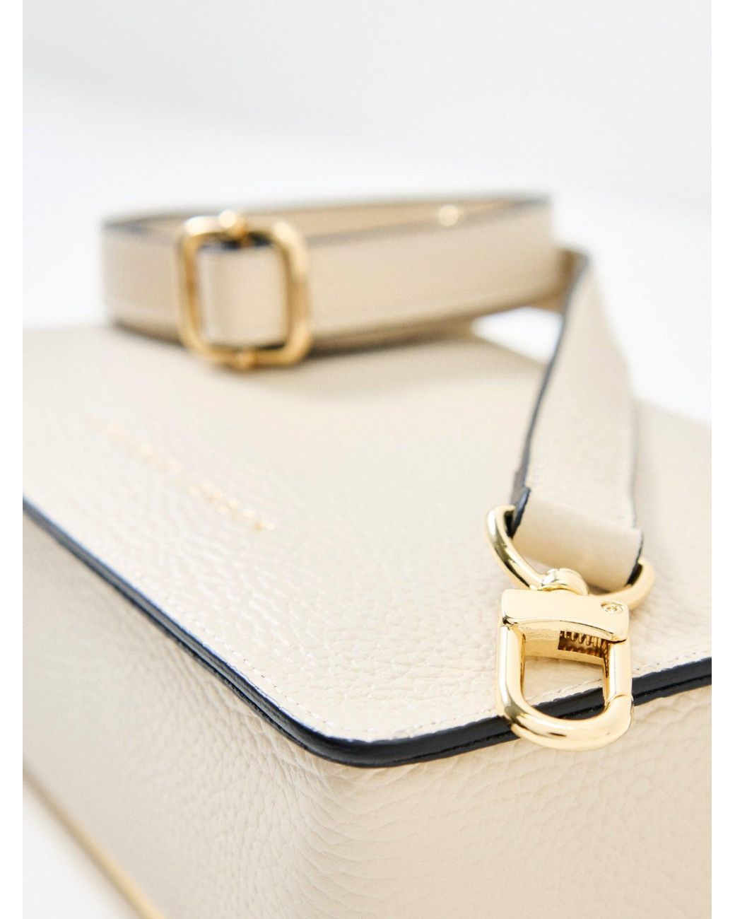 Apatchy London White Newbury Crossbody Bag Cream
