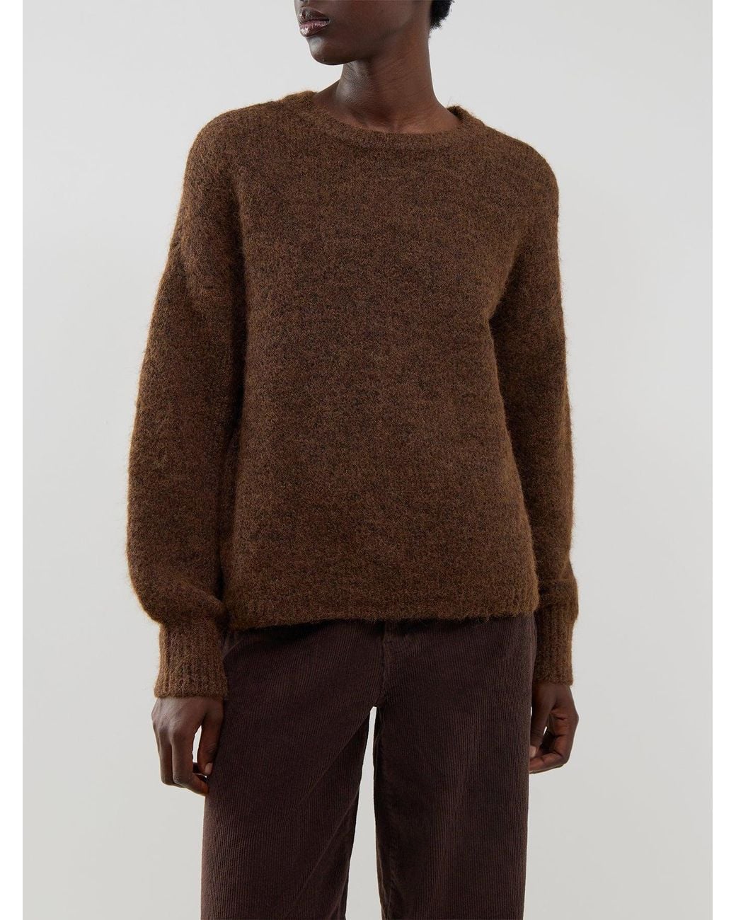 ONLY Brown Blend Nellie Crew Neck Jumper