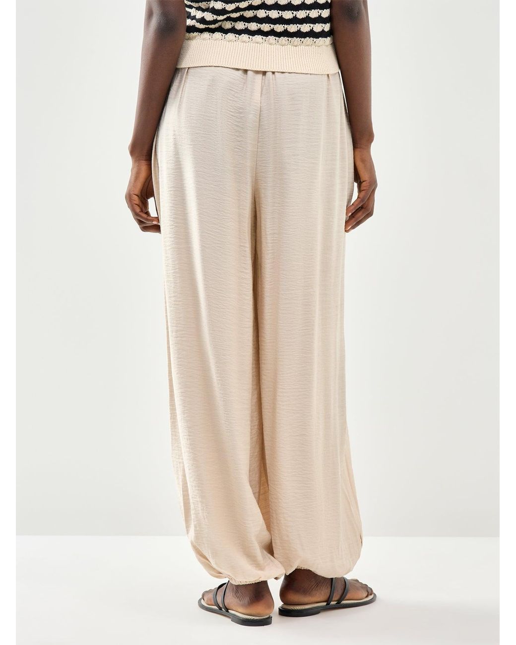 Vero Moda Natural Zoey Balloon Trousers