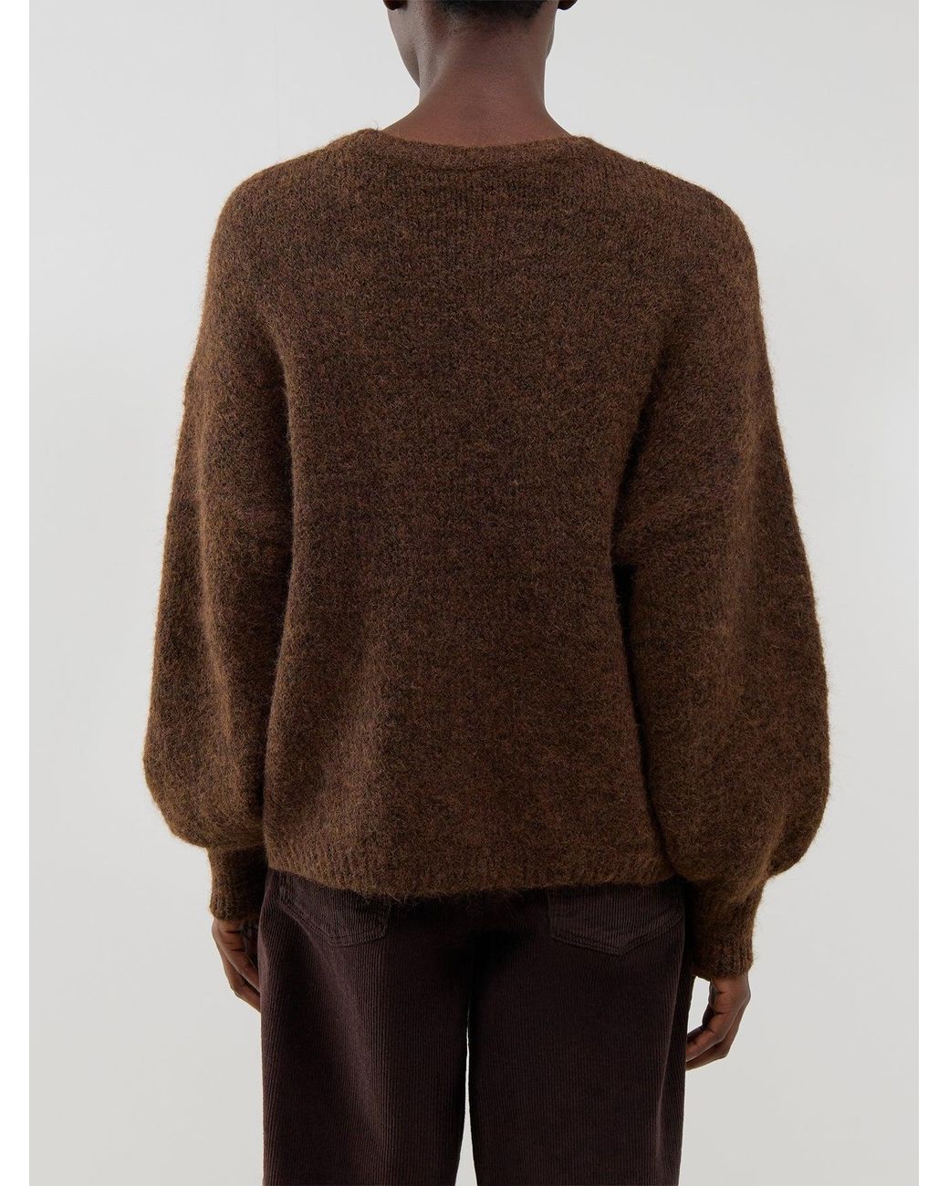 ONLY Brown Blend Nellie Crew Neck Jumper