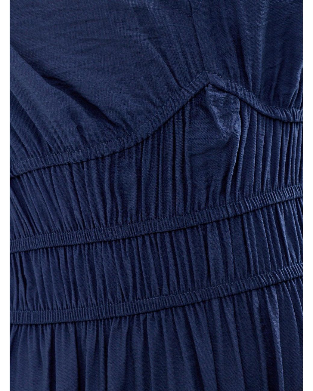 Vero Moda Blue V-Neck Maxi Dress