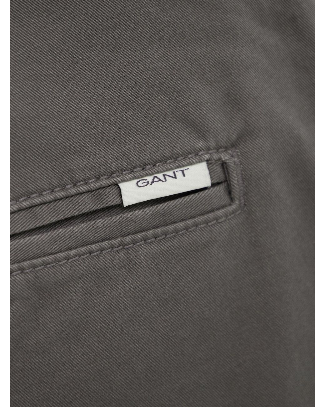 Gant Gray Classic Chinos for men