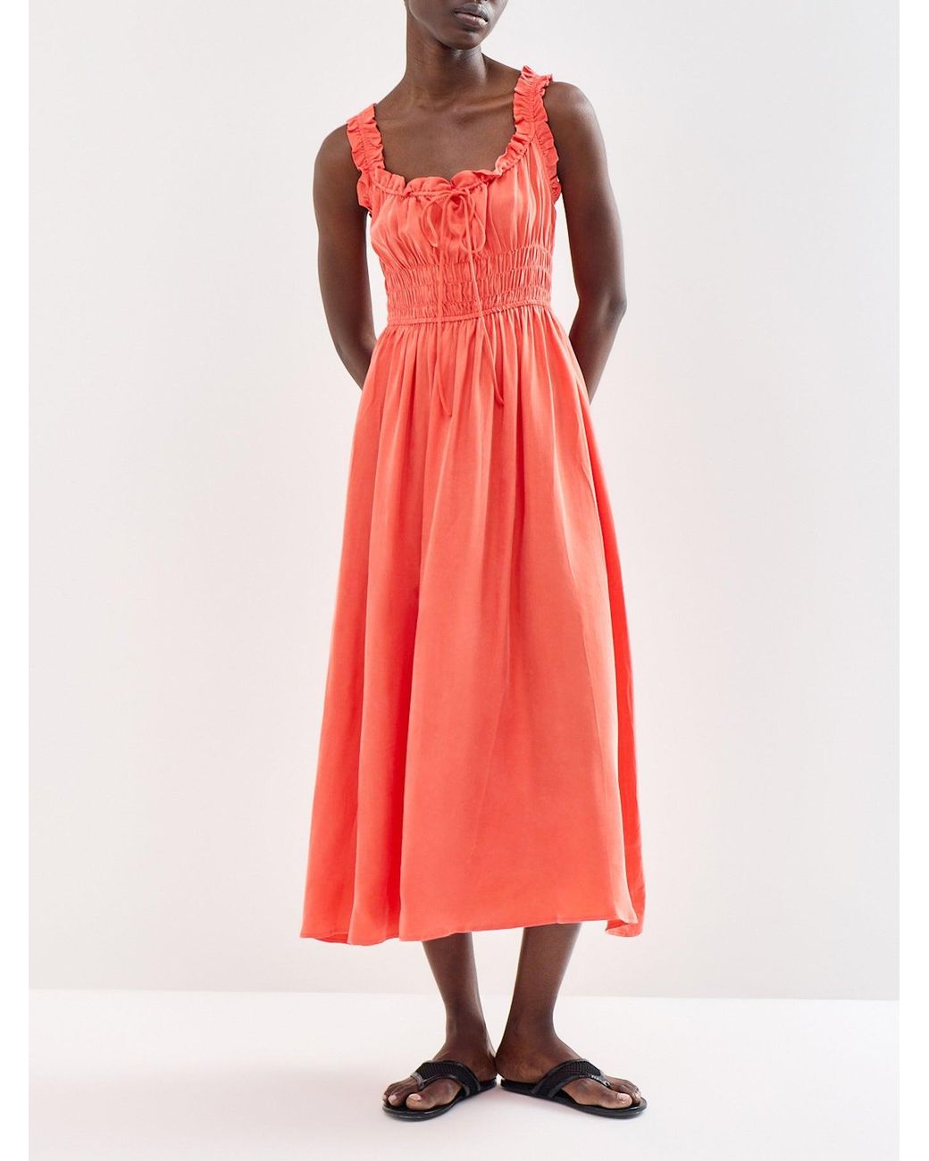 FRNCH Red Toto Dress