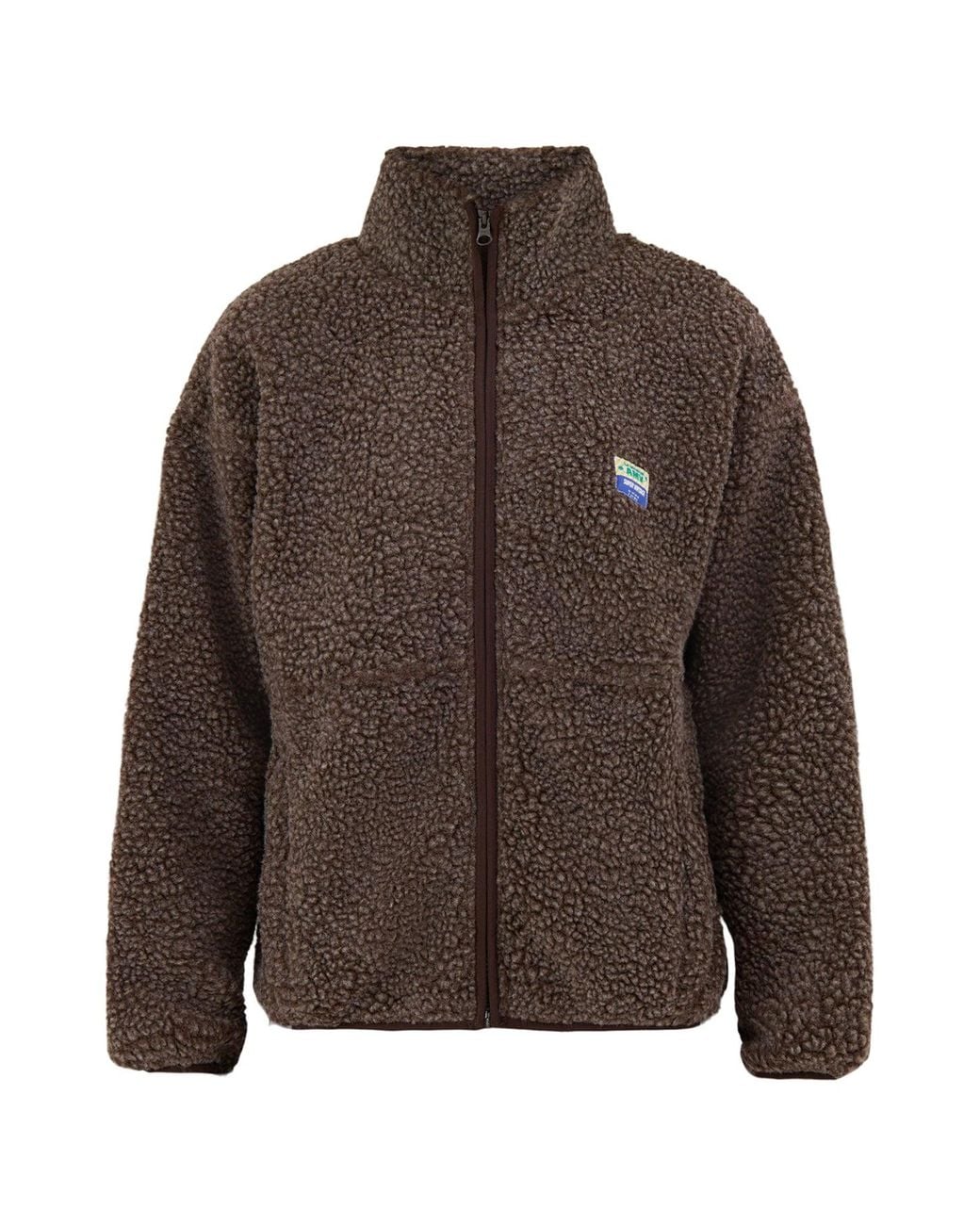 American Vintage Brown Hoktown Fleece Jacket