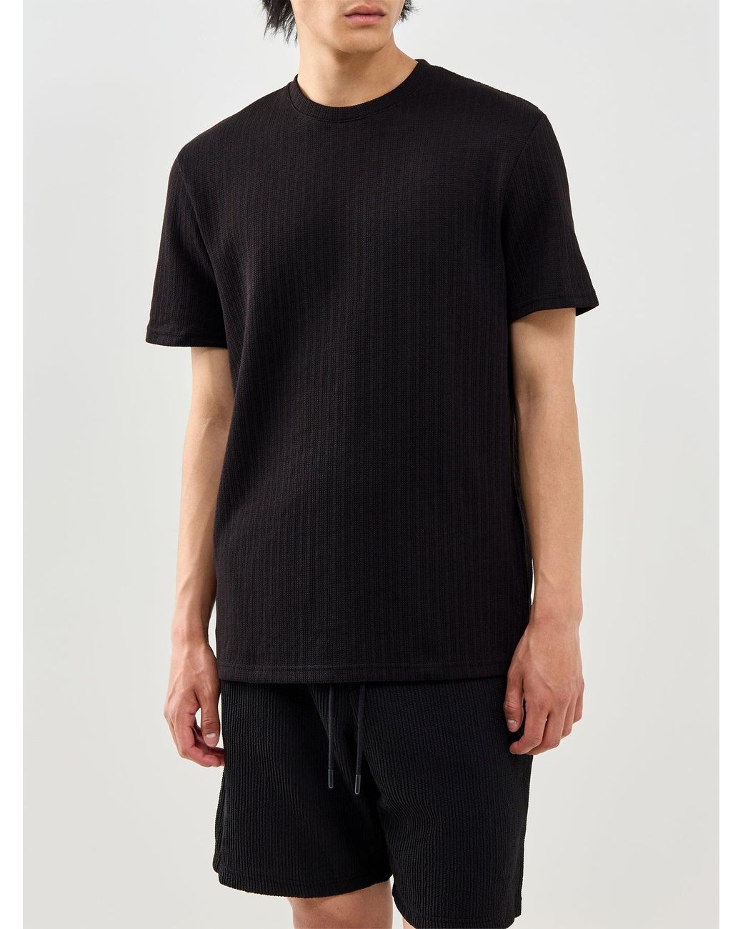 Only & Sons Black Trey Regular T-Shirt for men