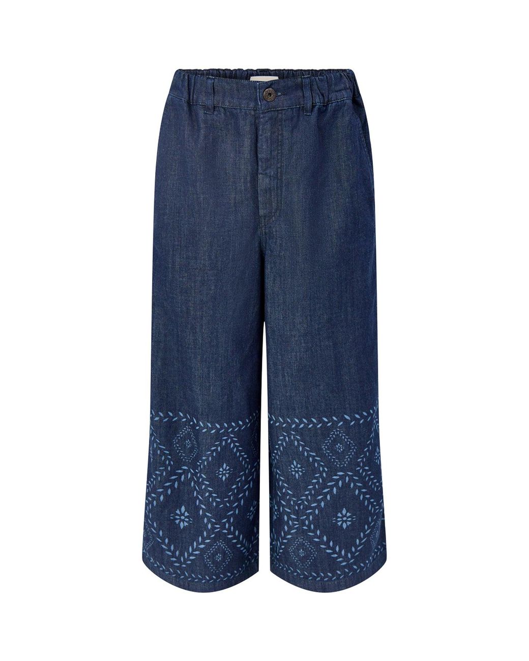 Weekend by Maxmara Blue Lampada Wide Leg Jeans