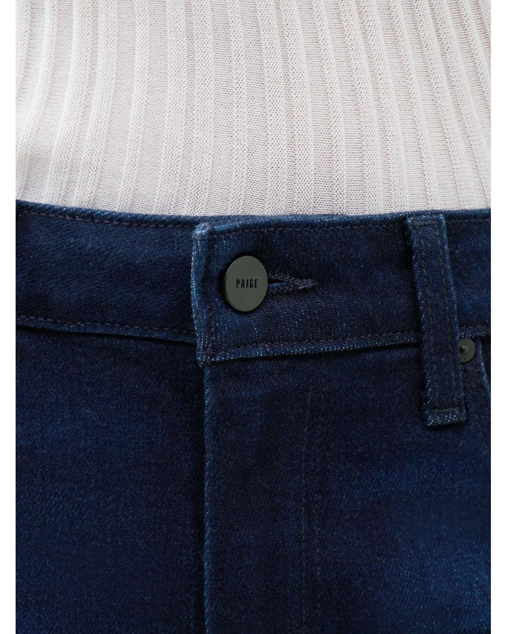 PAIGE Blue Mason Straight Leg Jeans 32 Inch