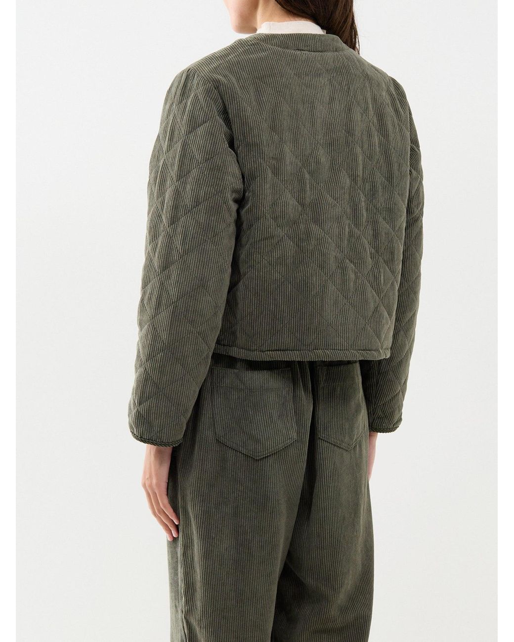 Soya Concept Green Bindi 21 Corduroy Jacket