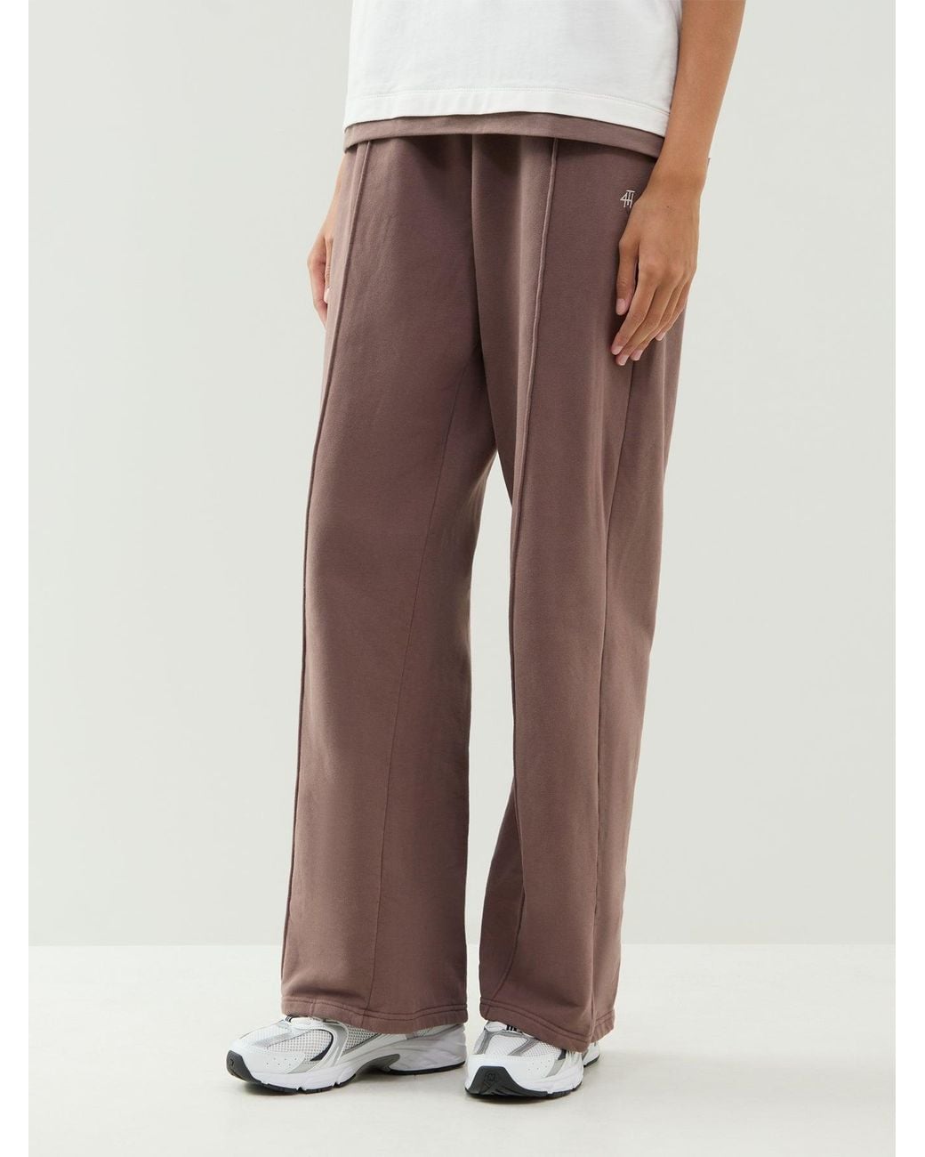 4th & Reckless Brown Fergie Joggers, Cotton