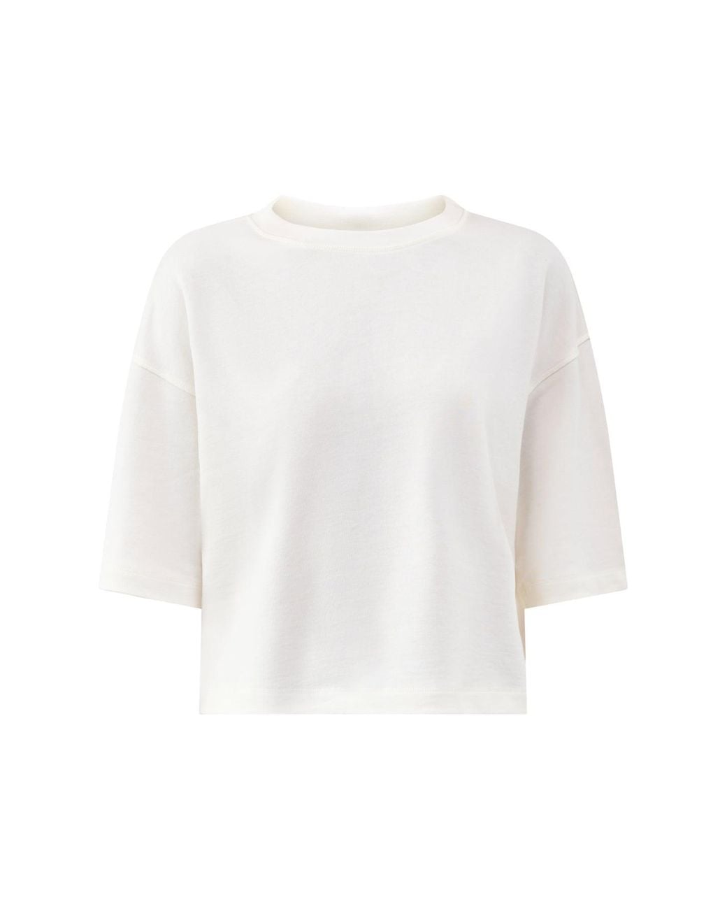 Sweaty Betty White After Class Short Sleeve Sweatshirt