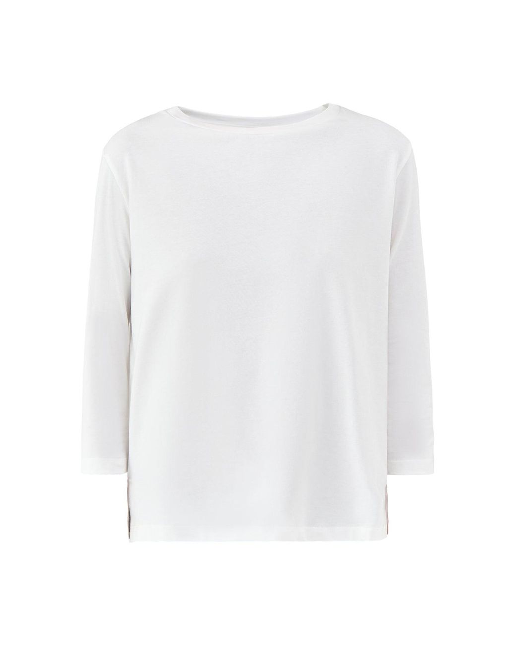 Weekend by Maxmara White Multia Long Sleeve T-Shirt