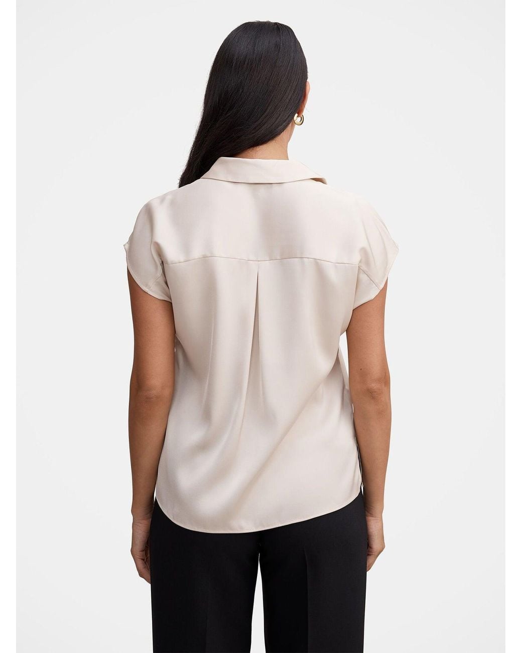Forever New Pink Nelly Grown-On Sleeve Shirt