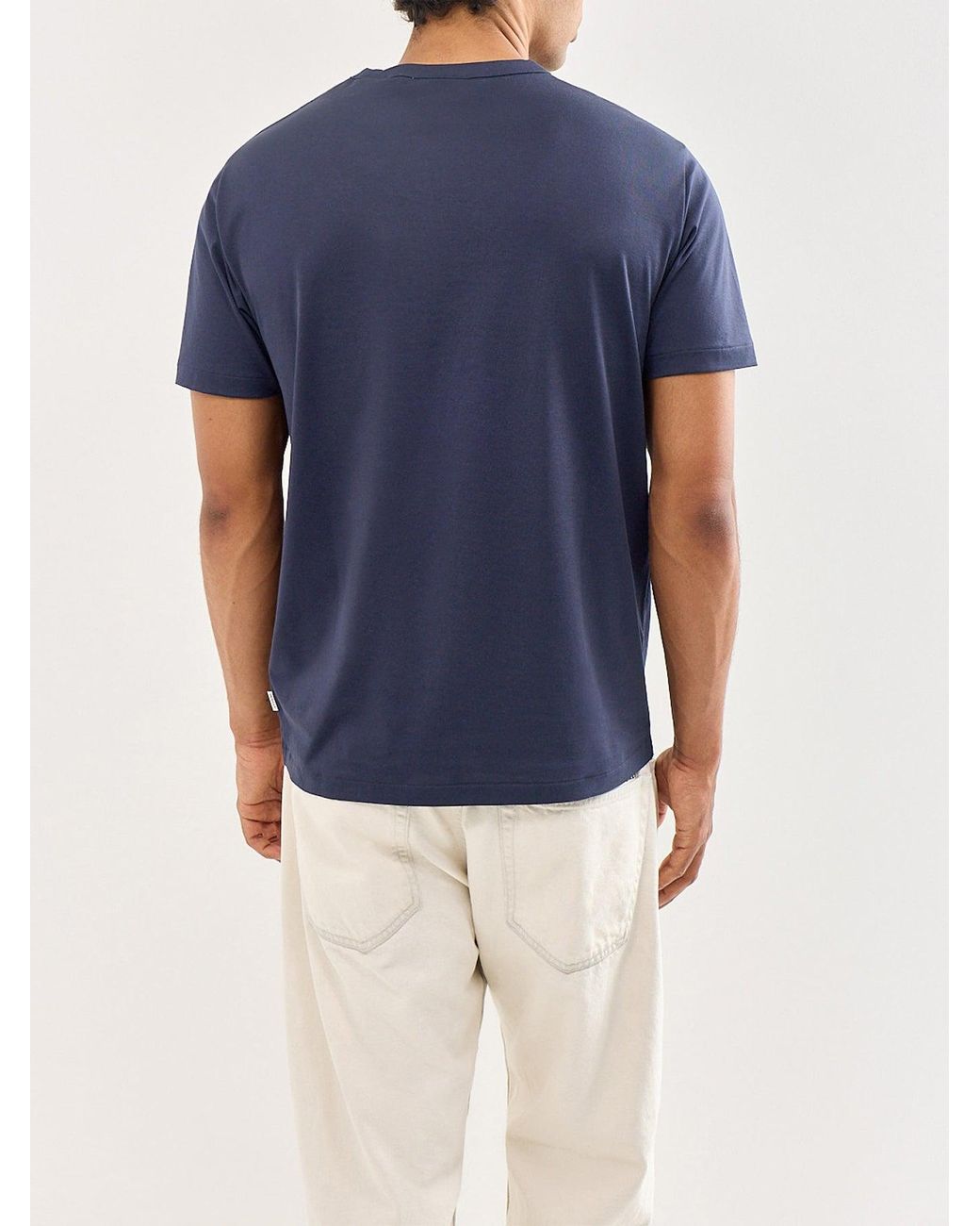 Gant Blue Pima T-Shirt for men