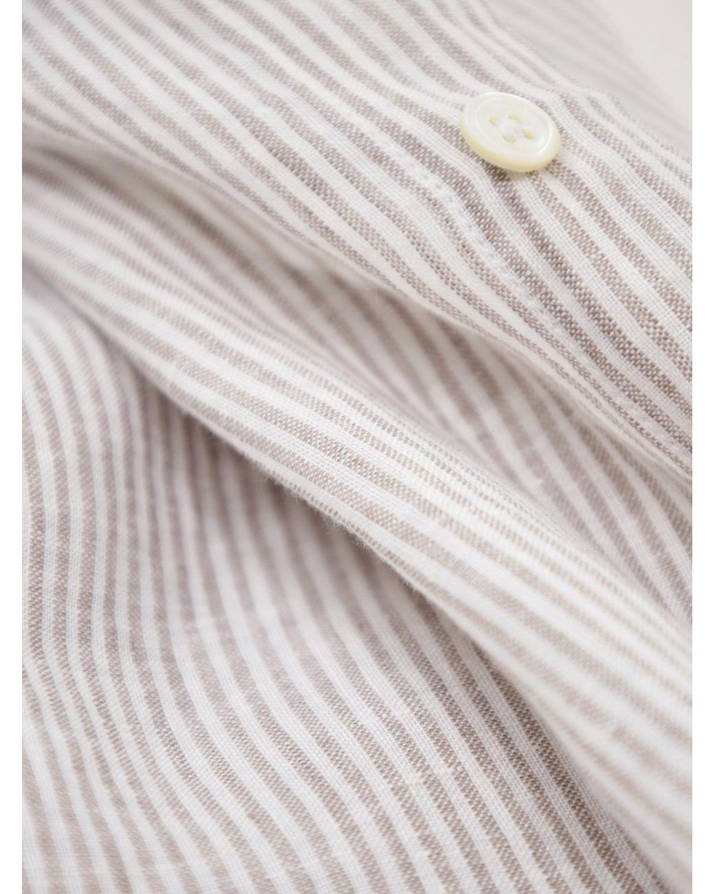 Hartford White Long Sleeve Shirt for men