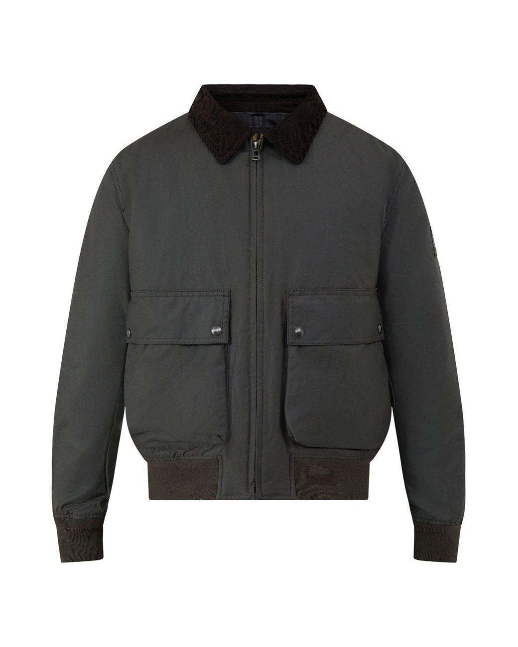 Belstaff Gray Mount Waxed Jacket for men