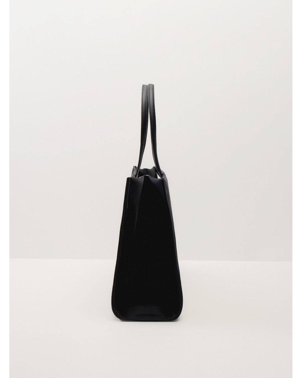 Tory Burch Black Ella Small Tote Bag