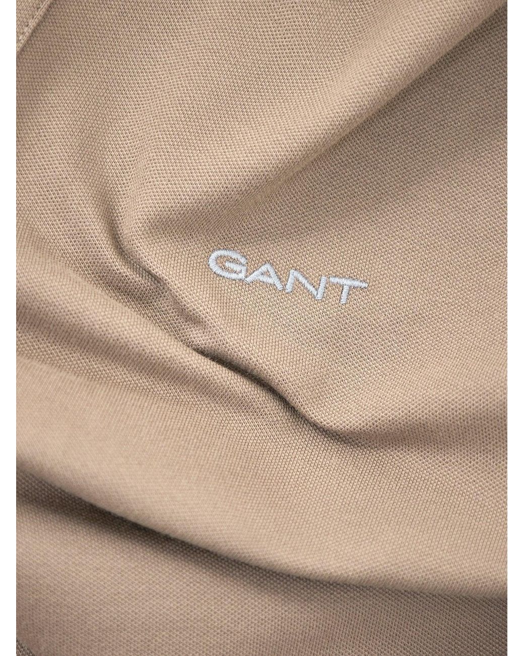Gant Natural Contrast Pique Polo for men