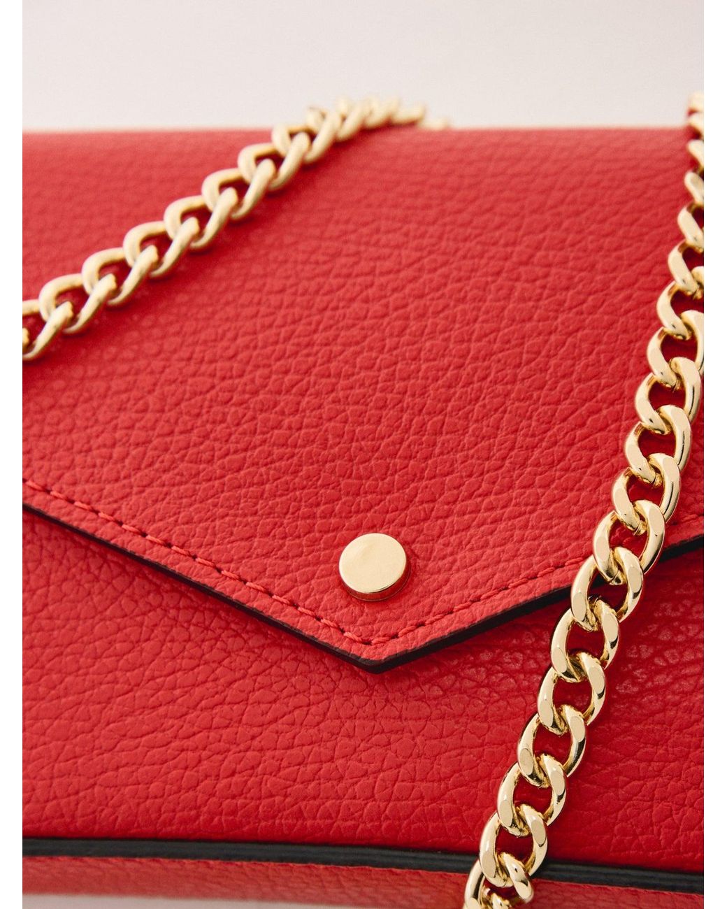 Apatchy London Red Munro Shoulder Bag