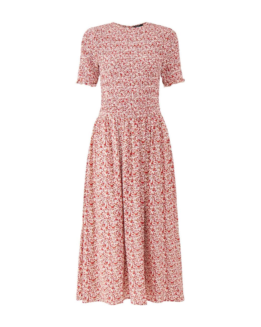 Nobody's Child Pink Shay Midi Dress, Viscose