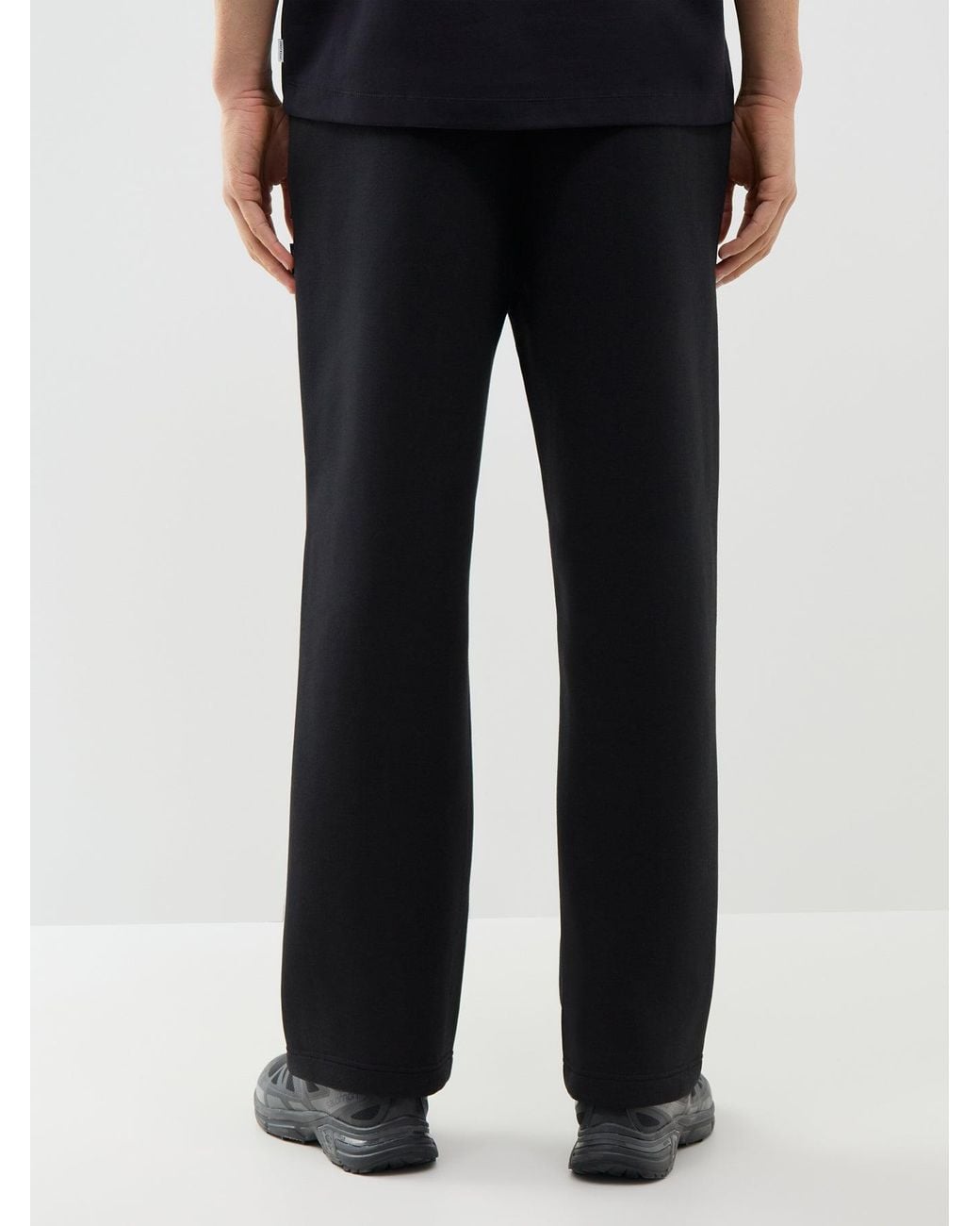 Jack & Jones Black Bill Legacy Scuba Sweatpants for men