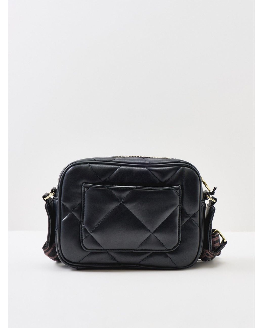 Barbour Black Soft Quilt Sloan Crossbody Bag