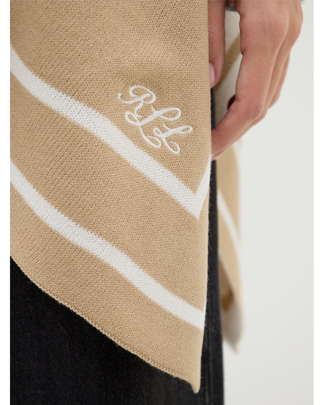 Ralph Lauren Natural Jet Set Poncho