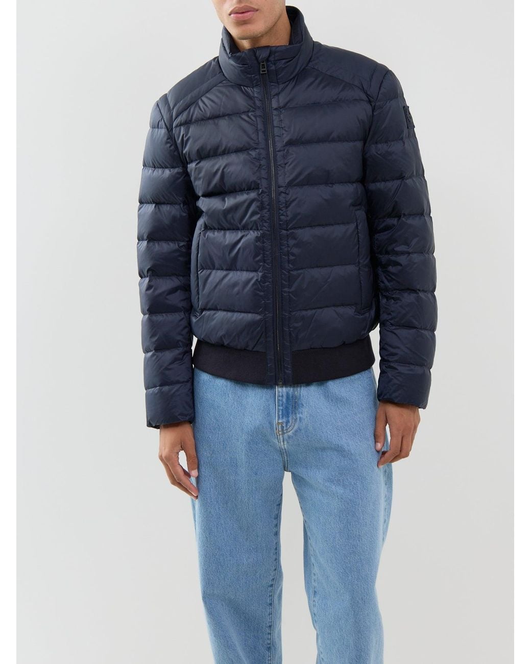 Belstaff Blue Compound Jacket for men