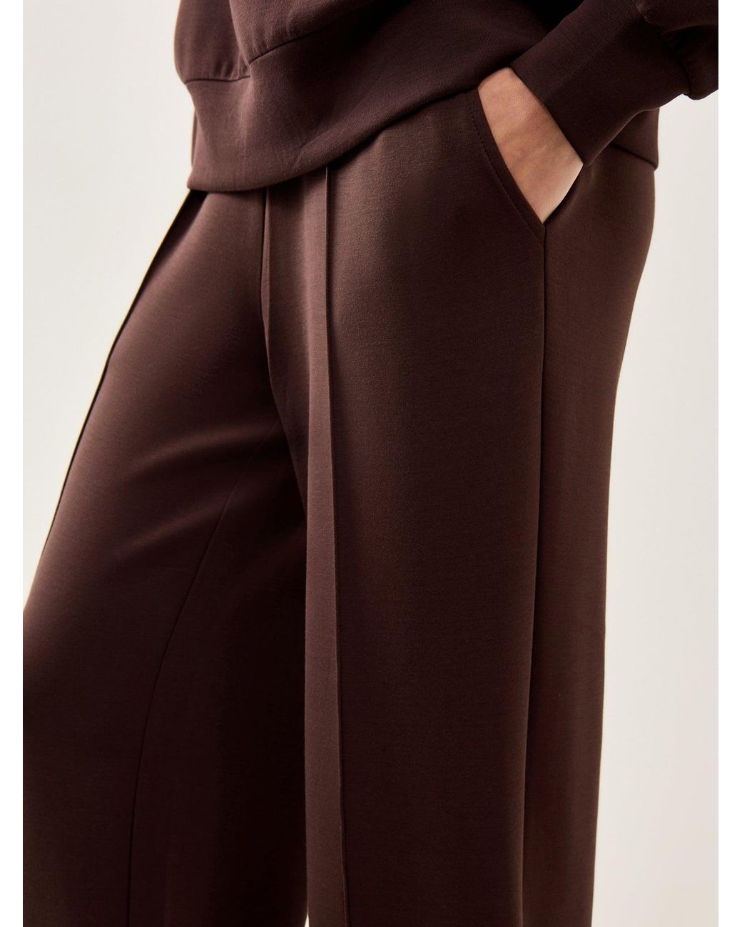 Varley Brown The Wide Leg Pant 30
