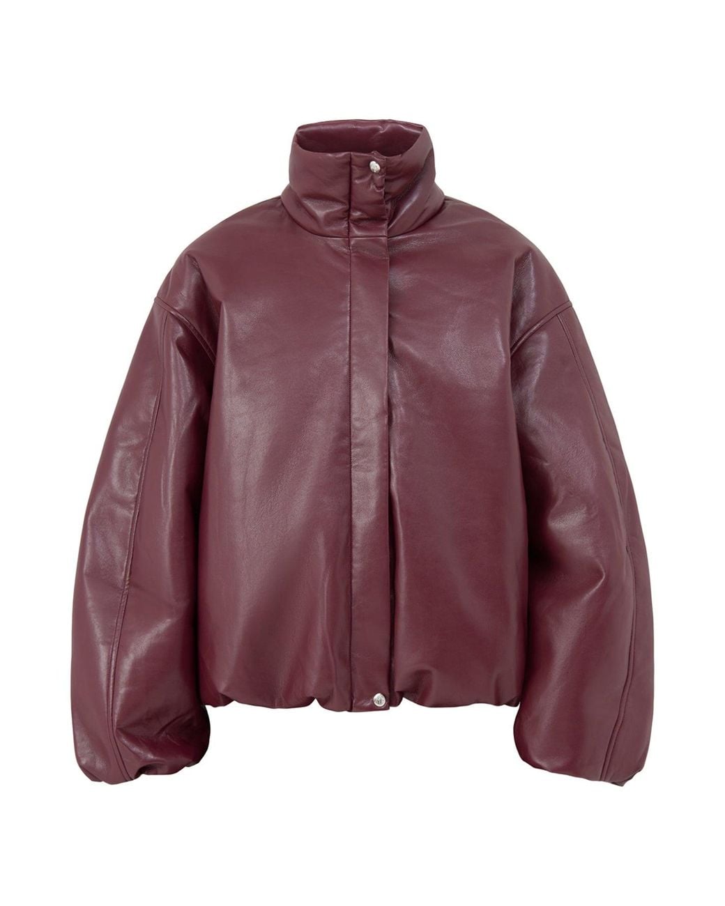 Anine Bing Purple Cyrus Bomber Jacket