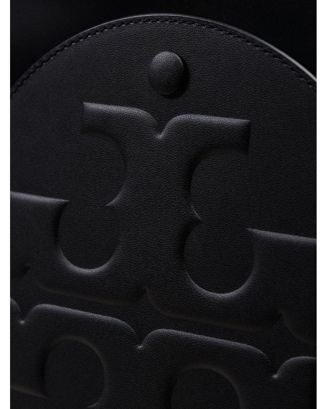 Tory Burch Black Ella Tote Bag