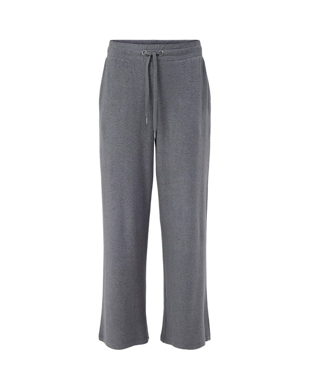 Soya Concept Gray Biara 74 Blend Wide-Leg Trousers
