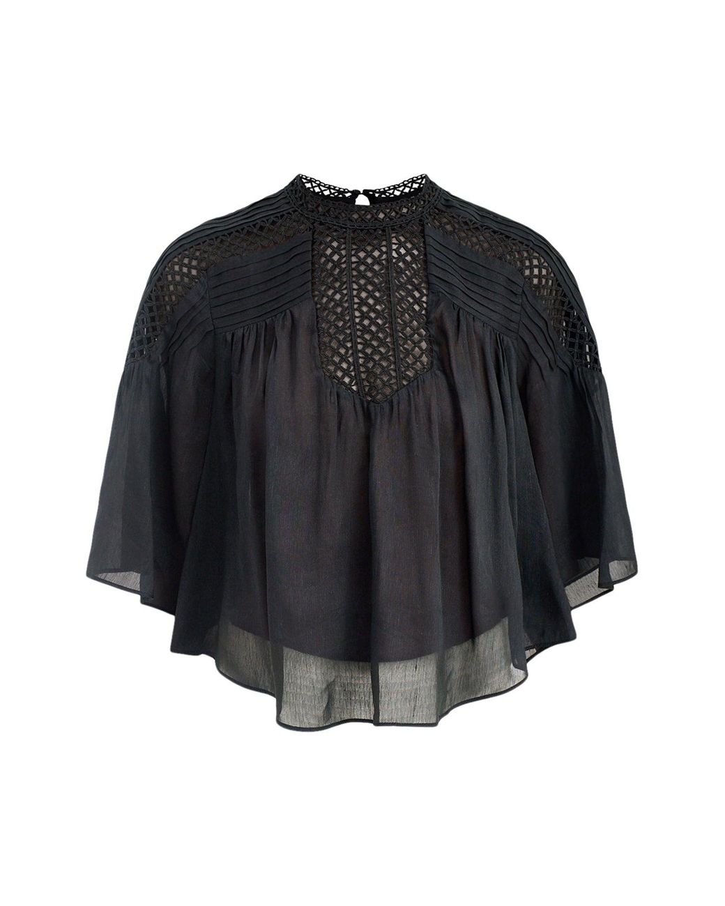 Isabel Marant Black Parina Blouse