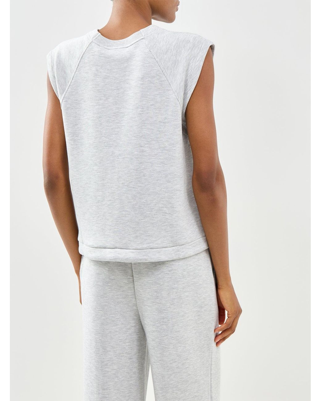 Varley White Salome Raglan T-Shirt