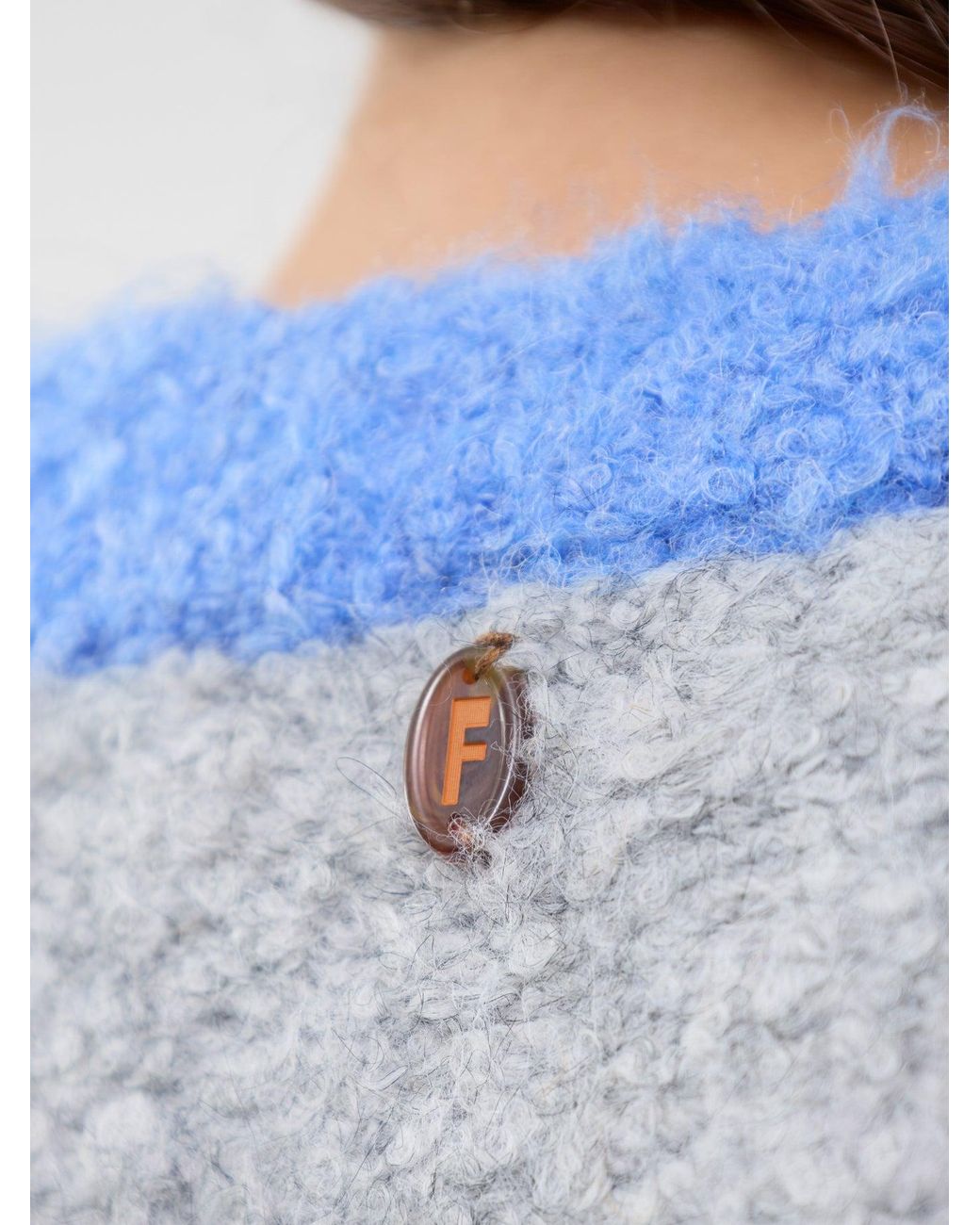 FRNCH Gray Ithaque Cardigan