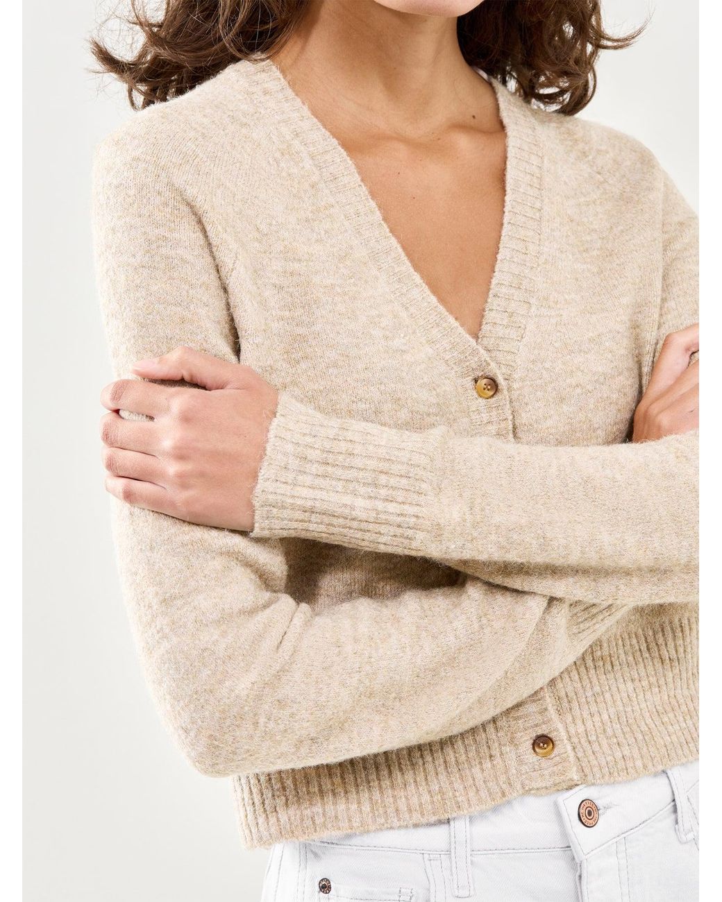 Free People Natural School Girl Cardigan