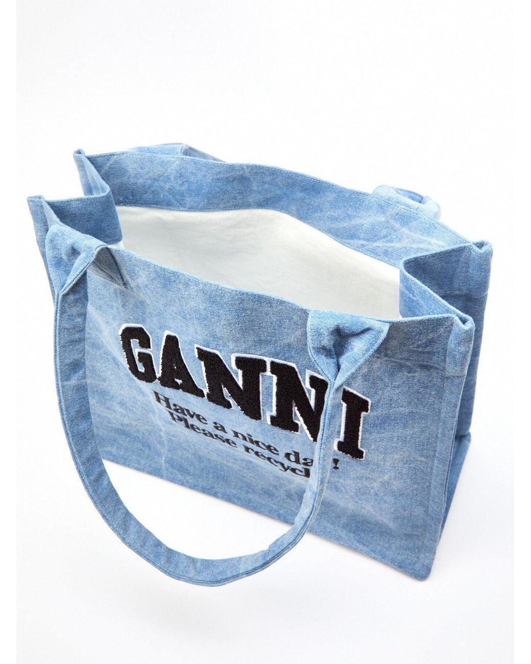 Ganni■25SS Large Easy Shopper Denim Blue bag【 残りわずか】 DSC01003.jpg?v=1718349901&