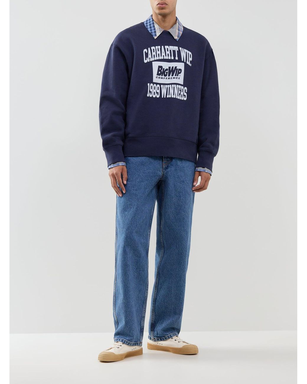 Carhartt Blue 1989 Winners Sweatshirt for men