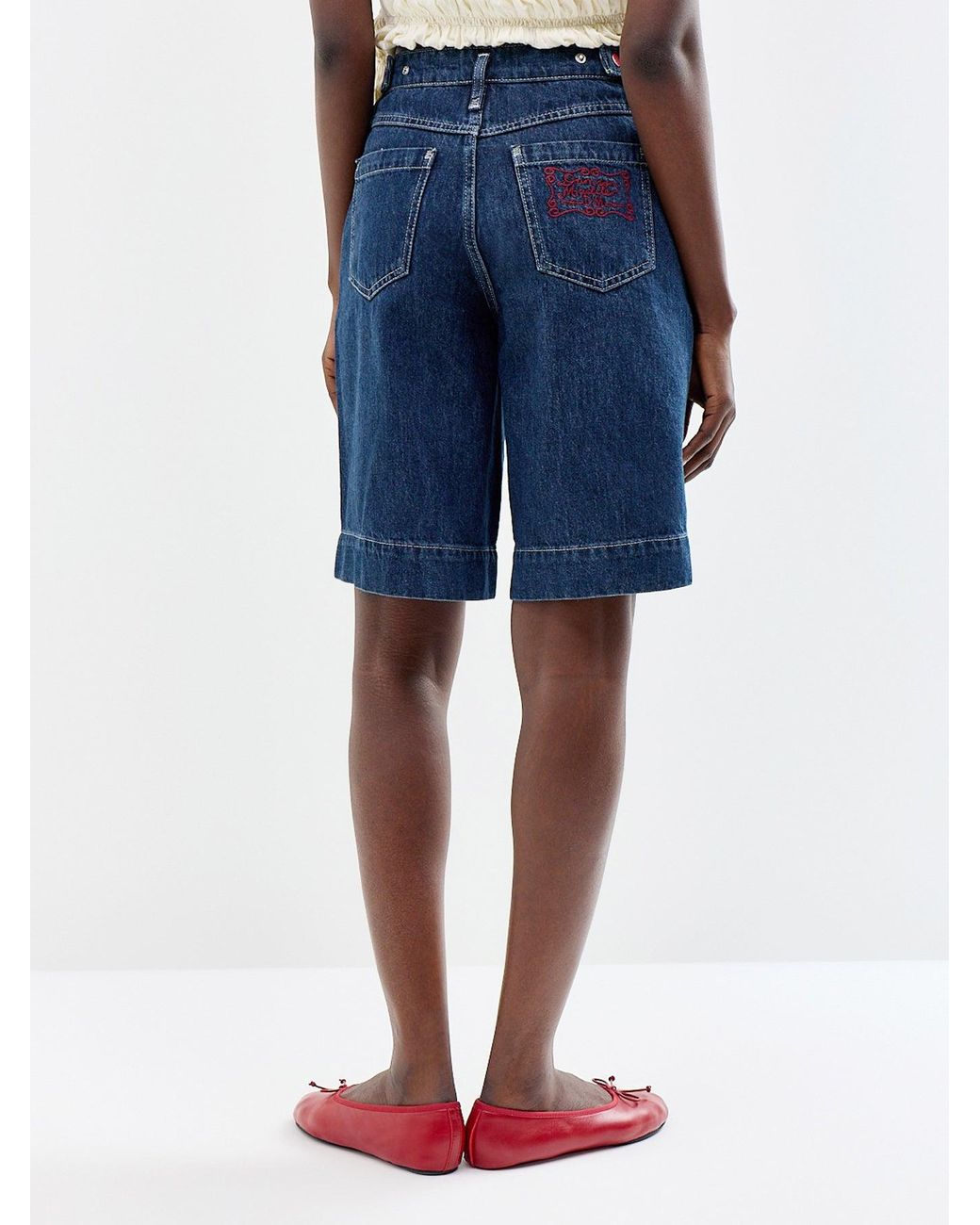 Damson Madder Blue Annie Shorts