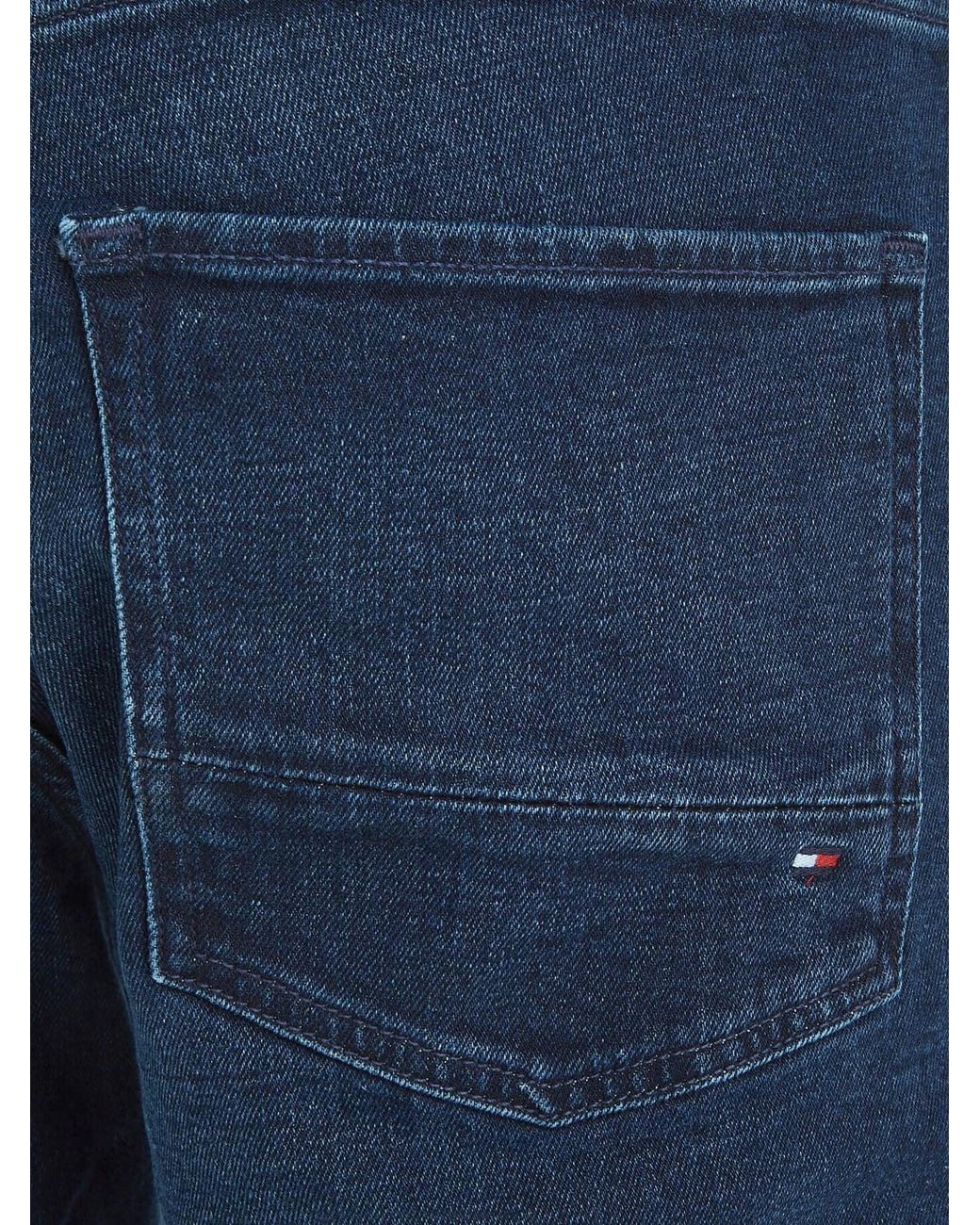 Tommy Hilfiger Blue Denton Straight Jeans for men