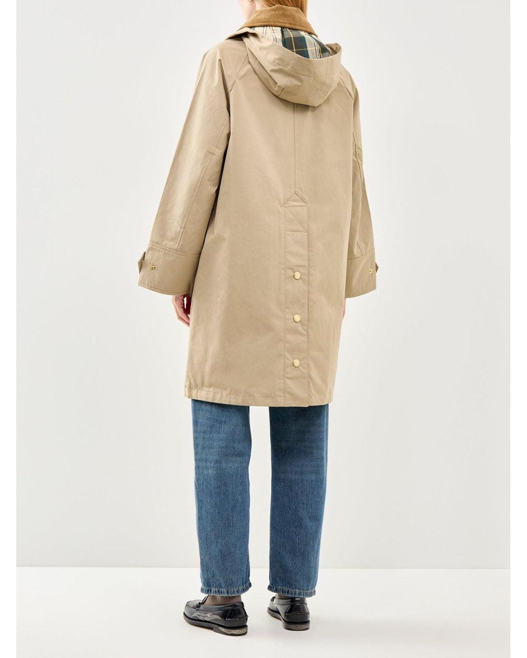 Barbour Natural Ingrim Showerproof Jacket Cream