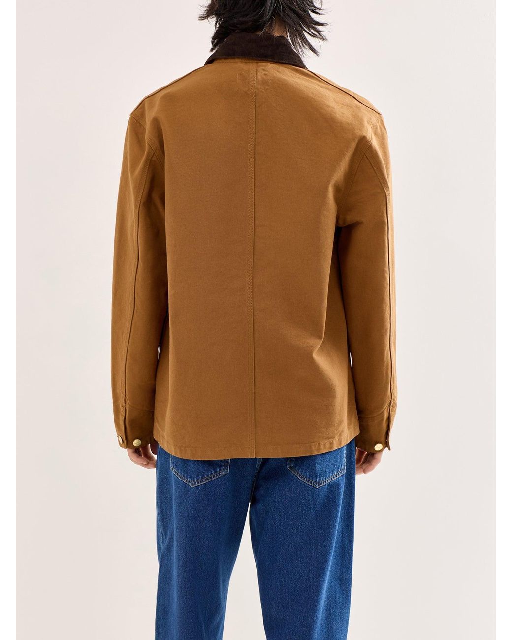 Carhartt Blue Michigan Coat for men
