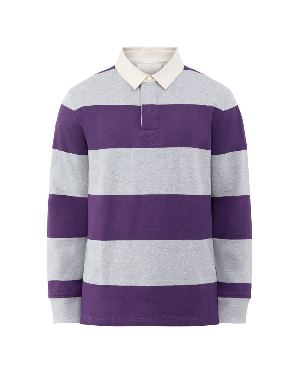 Gant Purple Striped Heavy Rugger for men